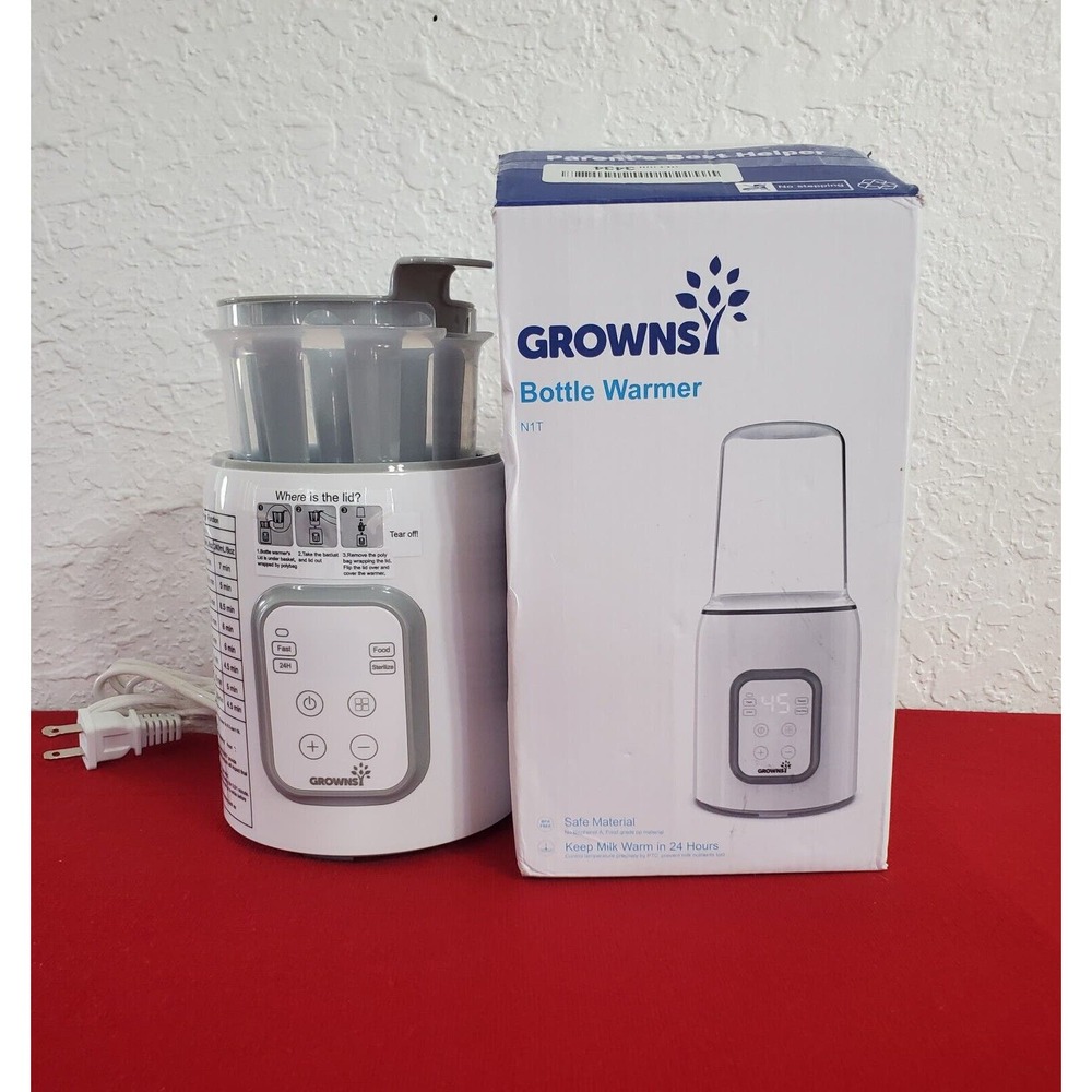 Bottle Warmer, 8-in-1 Fast Baby Milk Warmer w/Timer for Breastmilk or Formula